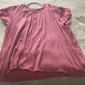 Pink old navy blouse
